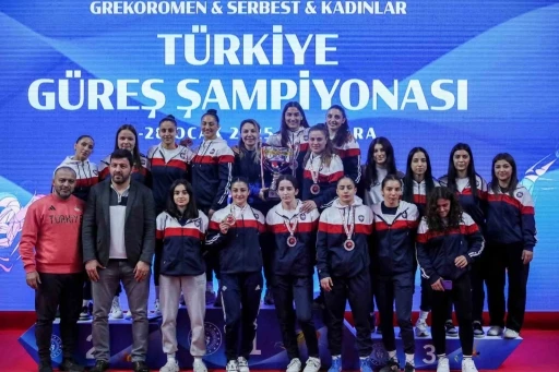 Büyükler Kadınlar Türkiye Güreş Şampiyonası sona erdi
