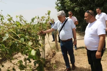 Büyükşehir Belediyesi ve Alaşehir Belediyesi afetzede vatandaşların yanında
