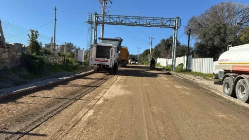 Büyükşehir’den Bodrum’a 28 Milyonluk yol yatırımı
