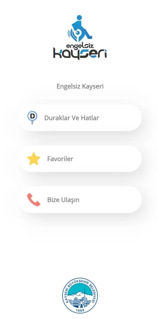 Büyükşehirden toplu taşımada engelleri ortadan kaldıran ‘Engelsiz Kayseri’ mobil uygulaması
