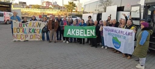 Çanakkale’de çevreciler 1 milyon ağaç için eylemde