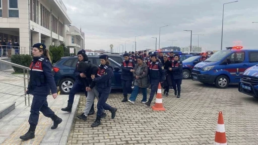 Çanakkale’de uyuşturucu operasyonuna 10 tutuklama
