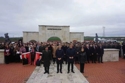 Çanakkale Zaferi’nin 110. yılı dolayısıyla tören düzenlendi
