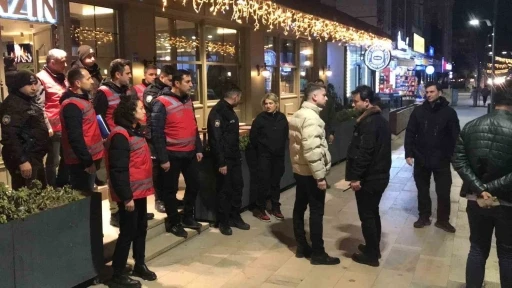 Çerkezköy’de eğlence mekanları ve kıraathanelere denetim
