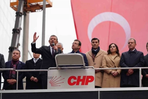 CHP Genel Başkanı Özel: &quot;Rıza için İstanbul için adalet istiyoruz&quot;
