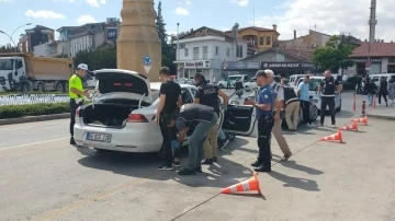 Çorum polisinin şok uygulamaları sürüyor
