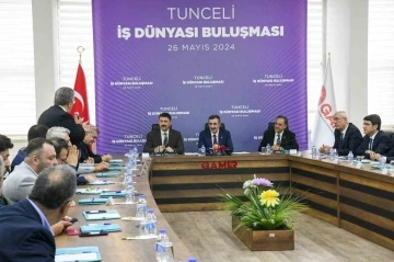 Cumhurbaşkanı Yardımcısı Yılmaz: &quot;Bu zamana kadar da Tunceli’ye 300 milyonu aşan bir hibe desteği sağlandı&quot;
