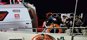 Datça’da 16 düzensiz göçmen yakalandı