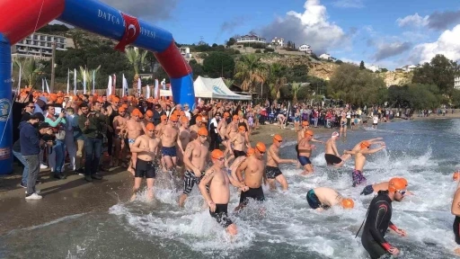 Datça’da 19. Açık Kış Yüzme Maratonu sonlandı
