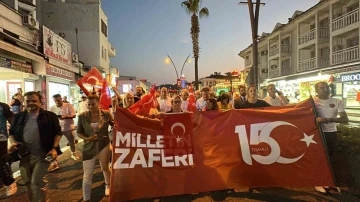 Marmaris’te 15 Temmuz Demokrasi ve Milli Birlik programı düzenlendi