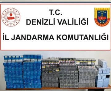 Denizli’de 200 karton kaçak sigara ele geçirildi
