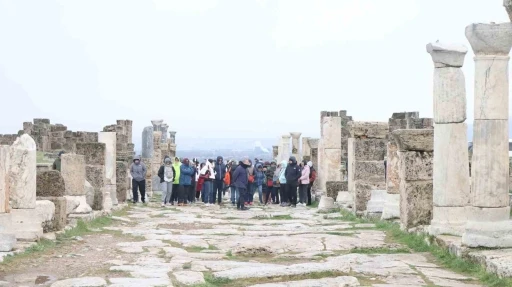 Denizli inanç turizmi kapsamında 170 İtalyan Katolik din insanını ağırladı
