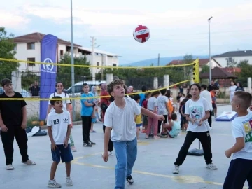 Dereli Tütüncü Mahallesi çocukları spor yaptı
