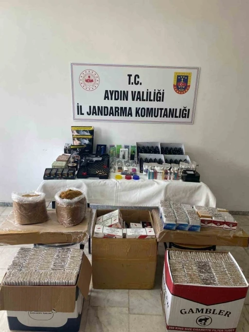 Didim’de 82 bin 760 adet doldurulmuş makaron ele geçirildi
