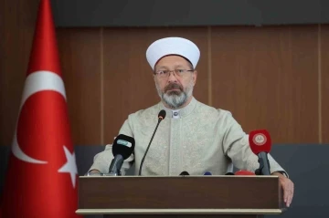 Diyanet İşleri Başkanı Erbaş: “Kur’an, ilkeler, ölçüler ve kurallar barındıran evrensel bir rehberdir”
