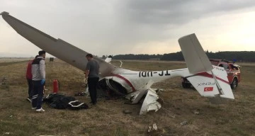 Eğitim uçağı düştü, 2 pilot hayatını kaybetti