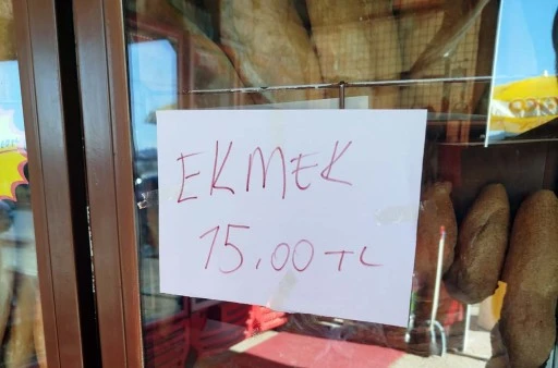 EKMEK 15 LİRAYA YÜKSELDİ