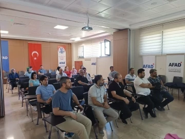 Elazığ’da AFAD gönüllülerine ilk yardım eğitimi
