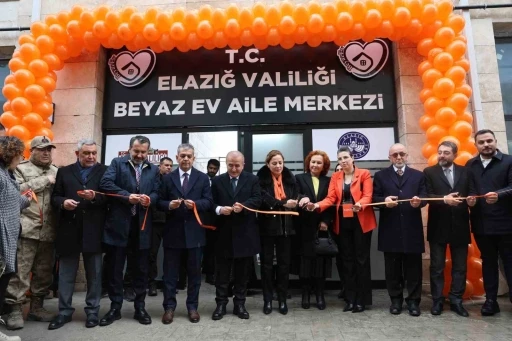 Elazığ’da Beyaz Ev Aile Merkezi hizmete girdi
