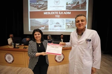 Elazığ’da ’Meslekte İlk Adım 112’ paneli düzenlendi
