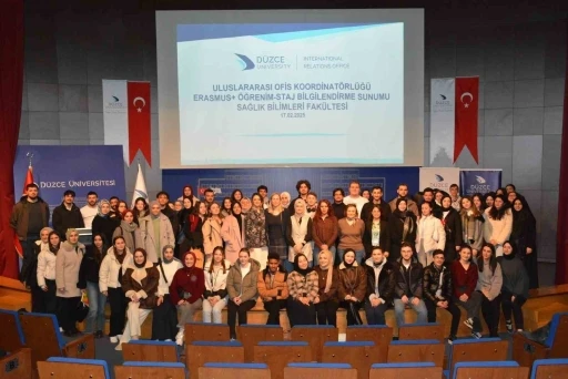 Erasmus fırsatları anlatıldı
