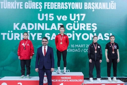 Erzincanlı güreşçi Safiye Mustafa Türkiye 3’üncüsü oldu
