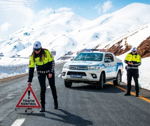 Erzurum’da kent merkezinde bir ayda 142 trafik kazası
