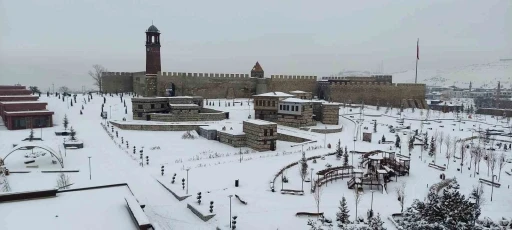 Erzurum için kuvvetli kar yağışı uyarısı
