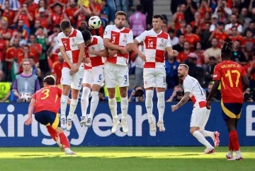 EURO 2024: İspanya: 3 - Hırvatistan: 0
