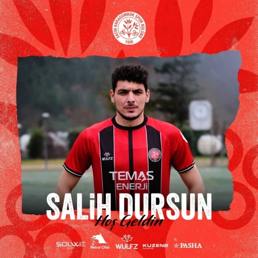 Fatih Karagümrük, Salih Dursun’u duyurdu
