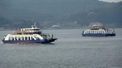 Feribot Seferleri Hava Şartları Nedeniyle İptal Edildi