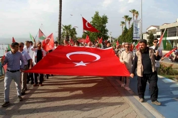 Fethiye’de ’Filistin’e Destek Yürüyüşü ve Mitingi’
