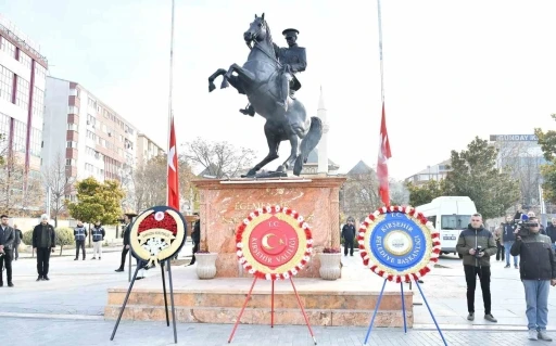 Gazi Mustafa Kemal Atatürk, vefatının 86. yılında Kırşehir’de anıldı
