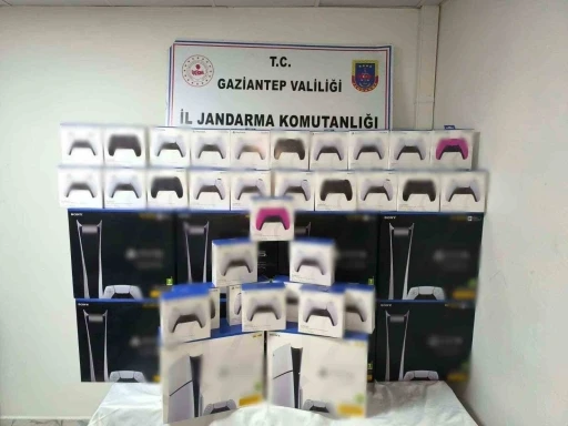 Gaziantep’te 1 milyon TL değerinde kaçak elektronik eşya ele geçirildi
