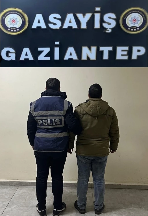 Gaziantep’te 34 yıl hapis cezası bulunan şüpheli yakalandı
