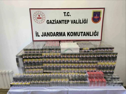 Gaziantep’te 4,2 milyon TL değerinde kaçak tütün ve sigara ele geçirildi: 38 gözaltı
