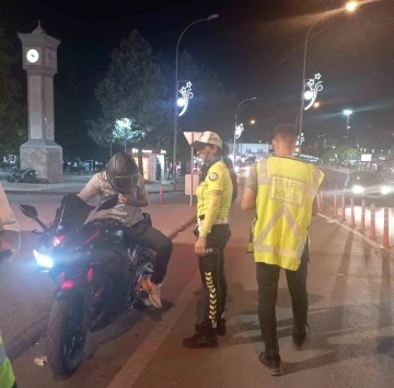 Gaziantep’te 59 motosiklet sürücüsüne 270 bin TL ceza
