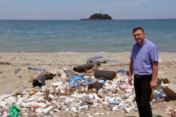 Giresun Adası manzaralı çöplük

