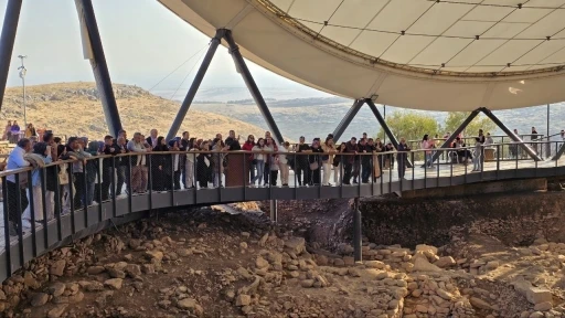 Göbeklitepe, ara tatilde günlük 10 bin ziyaretçi ağırladı
