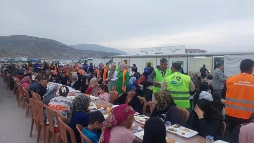 Gölbaşı Belediyesinden iftar yemeği
