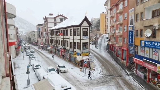 Gümüşhane’de kar yağışı etkili oldu
