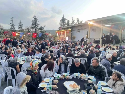 Harmancık’ta iftar bereketi
