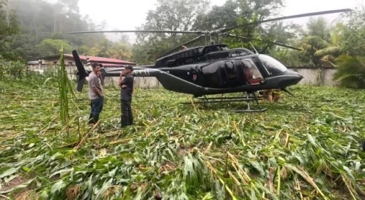 Honduras Devlet Başkanı Castro’nun helikopteri acil iniş yaptı
