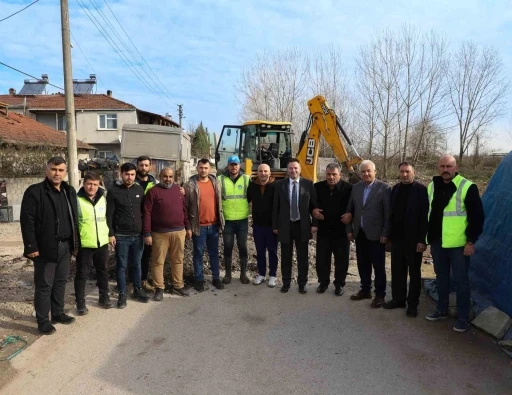 İçme suyu altyapısını güçlendirmek için başlatılan yenileme çalışmaları sürüyor
