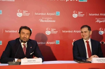 İGA, Türkiye Paralimpik Komitesi ile sponsorluk anlaşması imzaladı
