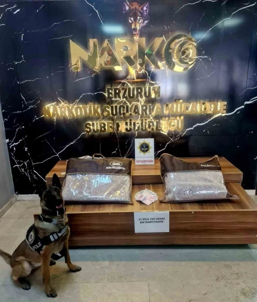 İranlı şahıs üzerinde 11 kilo 150 gram metamfetamin yakalandı