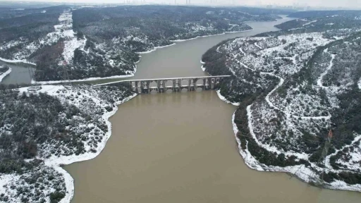 İstanbul’da kar yağışı etkili olurken barajlardaki doluluk oranı yüzde 70’i geçti
