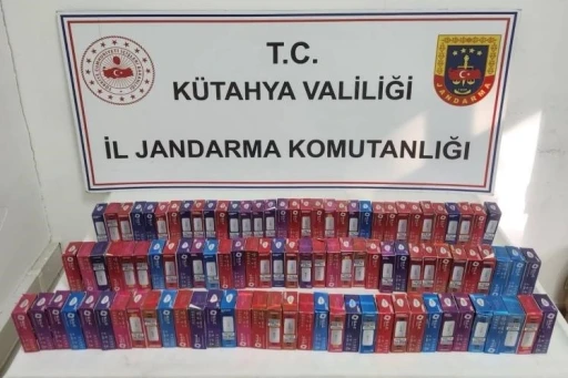 Jandarmadan kaçak elektronik sigara operasyonu
