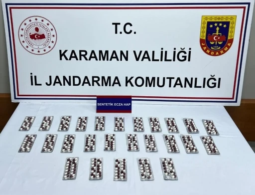 Jandarmadan uyuşturucu hap operasyonu
