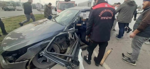 Kahramanmaraş’ta trafik kazası: 2 yaralı
